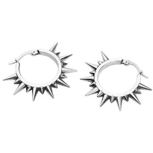 spiked earrings inspiration diy